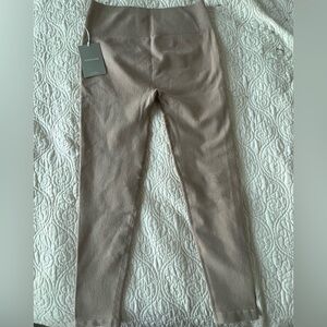 Everlane Seamless Ribbed Leggings - Burnt Sugar (XL/XXL)